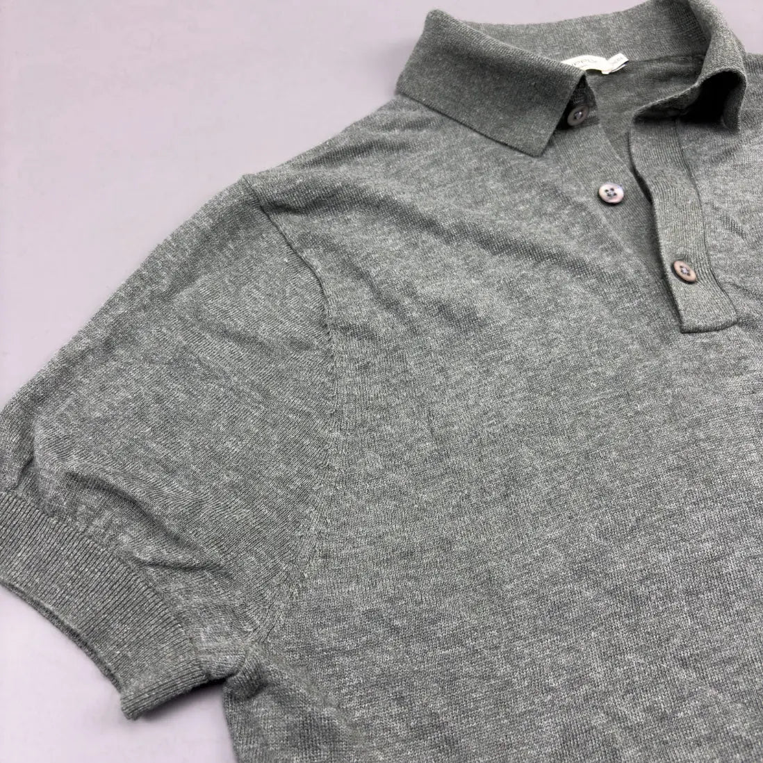 Grey Suitsupply Polo Shirt - XS - Excellent Condition - Revaleur