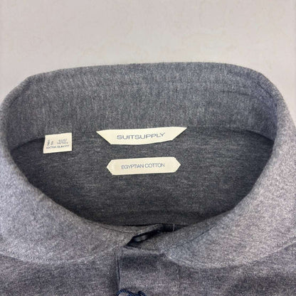 Grey Suitsupply Popover - Men 42 - New With Tags - Revaleur