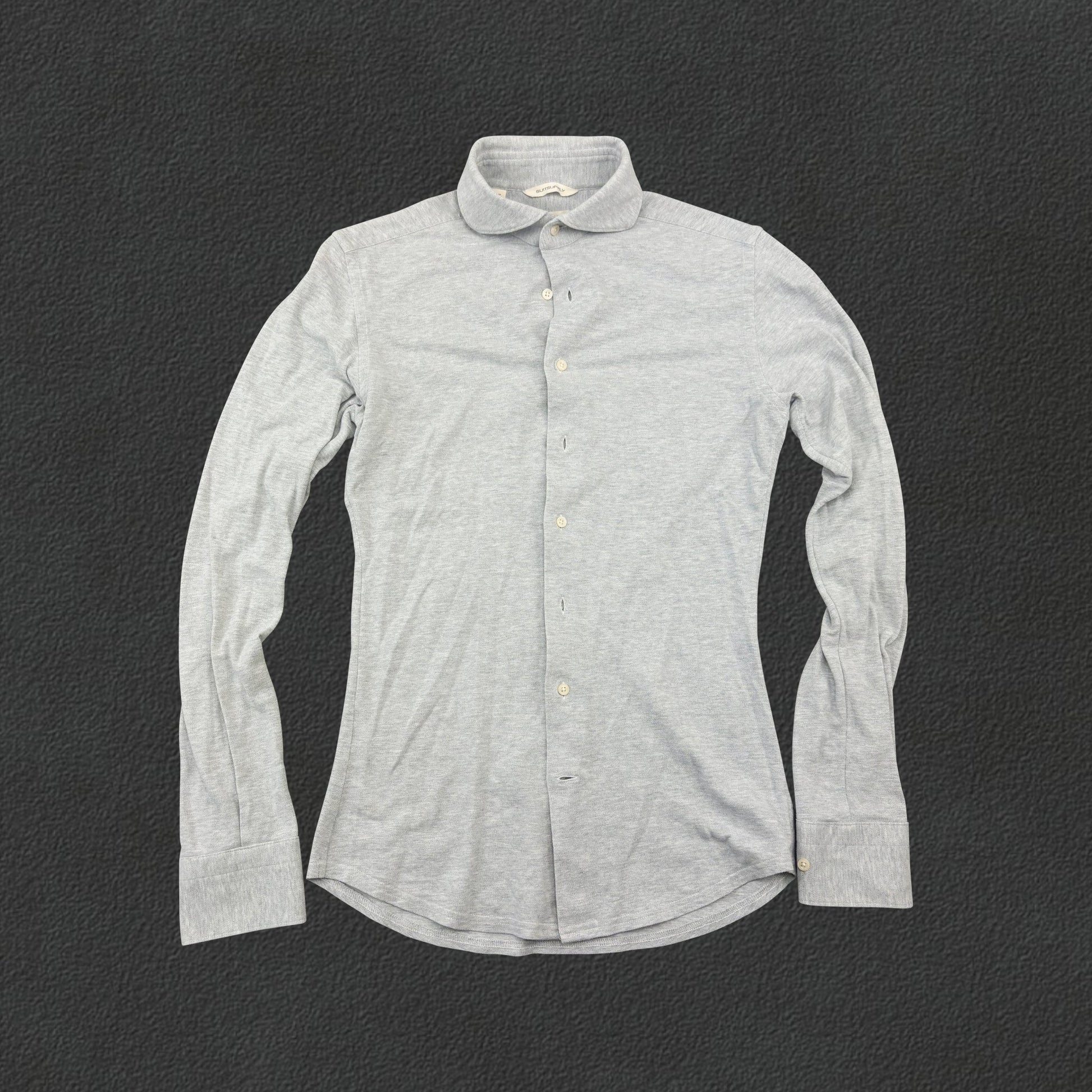 Grey Suitsupply Shirt - Men 37 - Very Good - Revaleur