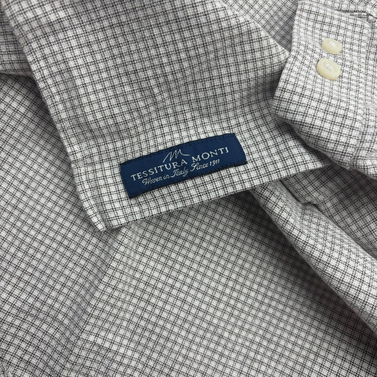 Grey Suitsupply Shirt - Men 37 - Very Good - Revaleur