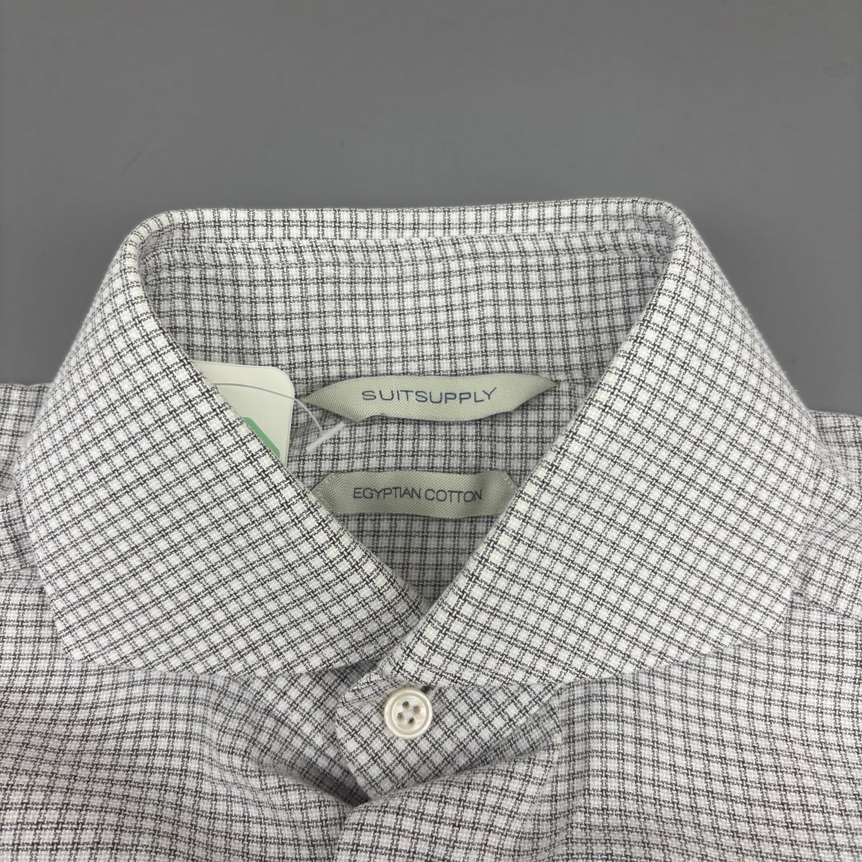 Grey Suitsupply Shirt - Men 37 - Very Good - Revaleur