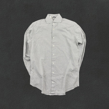 Grey Suitsupply Shirt - Men 37 - Very Good - Revaleur