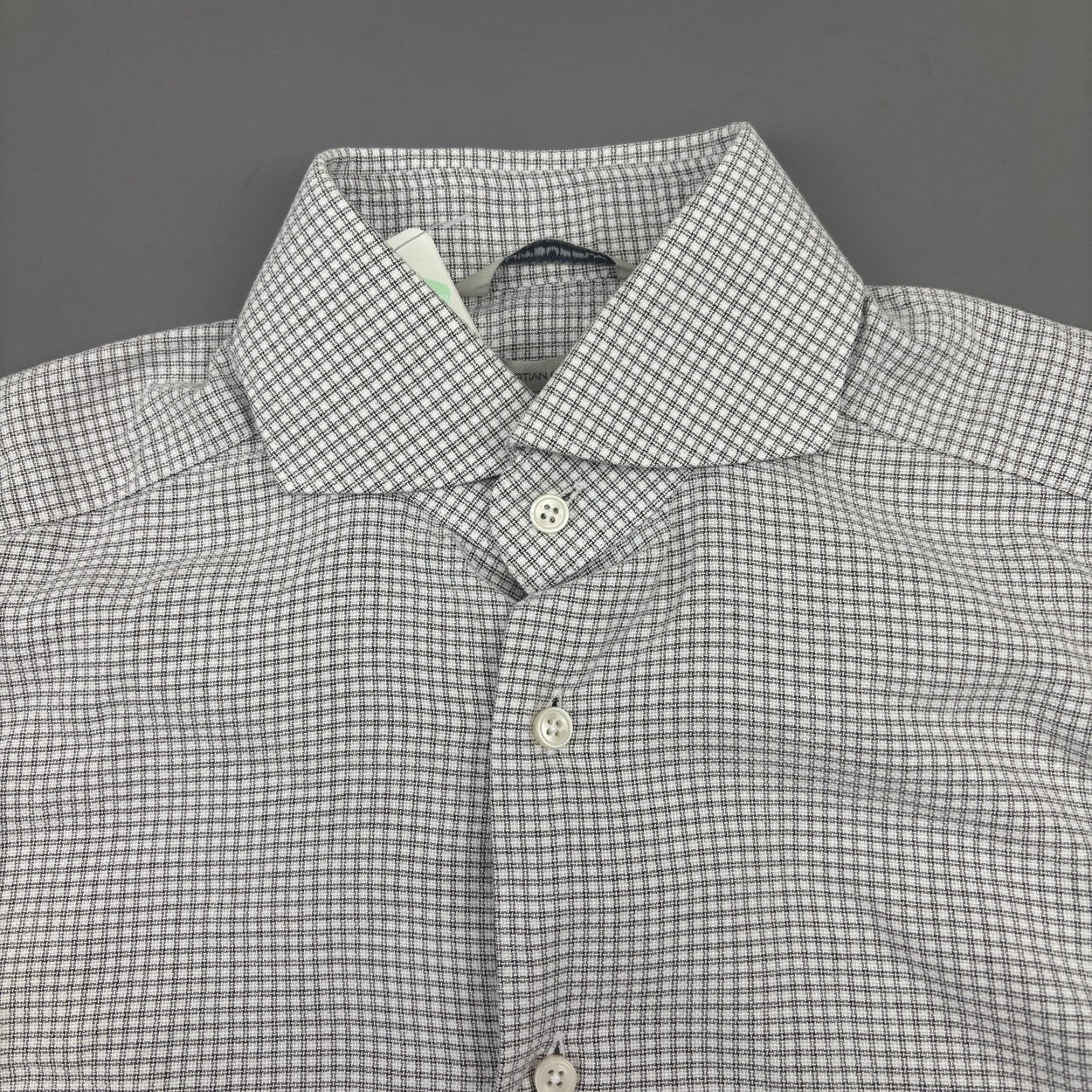 Grey Suitsupply Shirt - Men 37 - Very Good - Revaleur