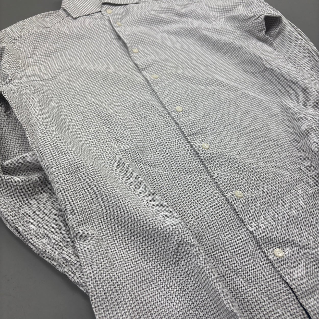 Grey Suitsupply Shirt - Men 37 - Very Good - Revaleur