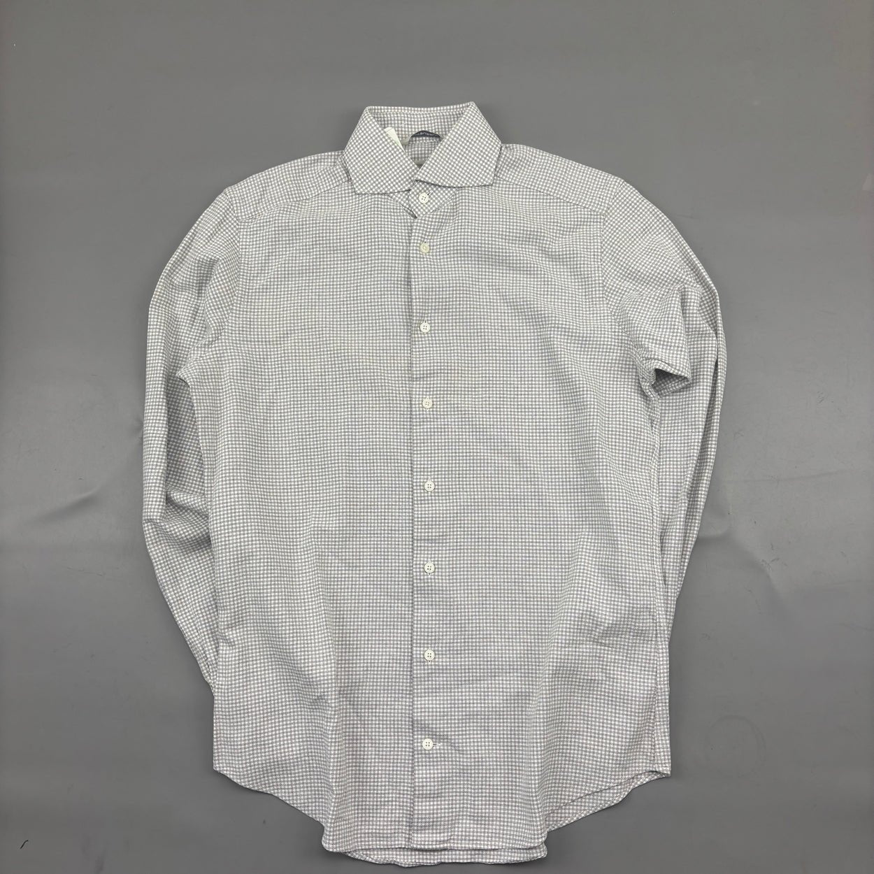 Grey Suitsupply Shirt - Men 37 - Very Good - Revaleur