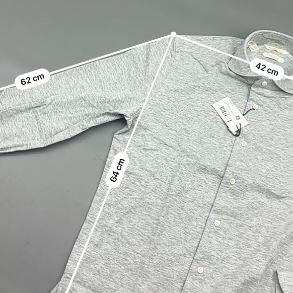 Grey Suitsupply Shirt - Men 38 - New With Tags - Revaleur