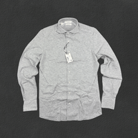 Grey Suitsupply Shirt - Men 38 - New With Tags - Revaleur