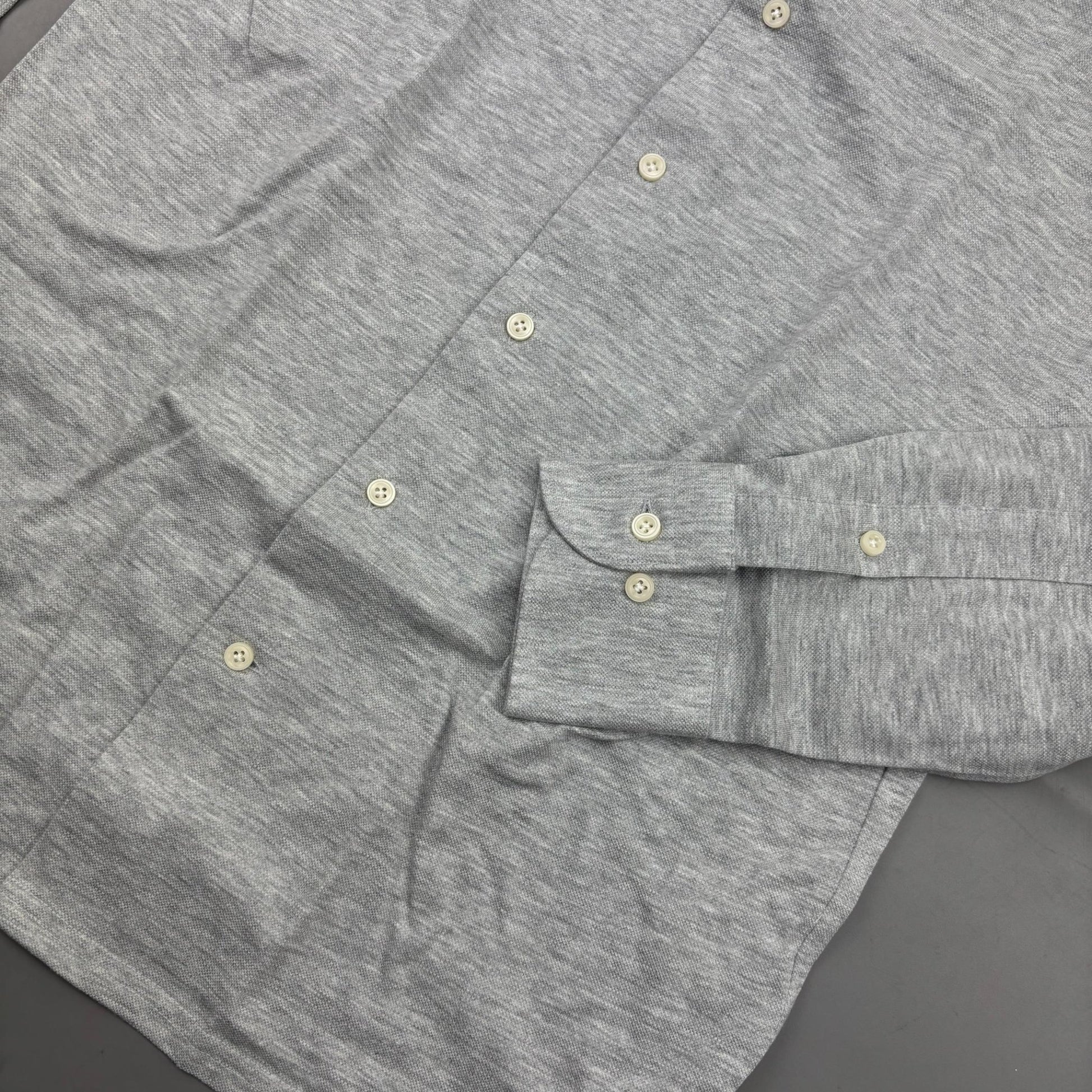 Grey Suitsupply Shirt - Men 38 - New With Tags - Revaleur