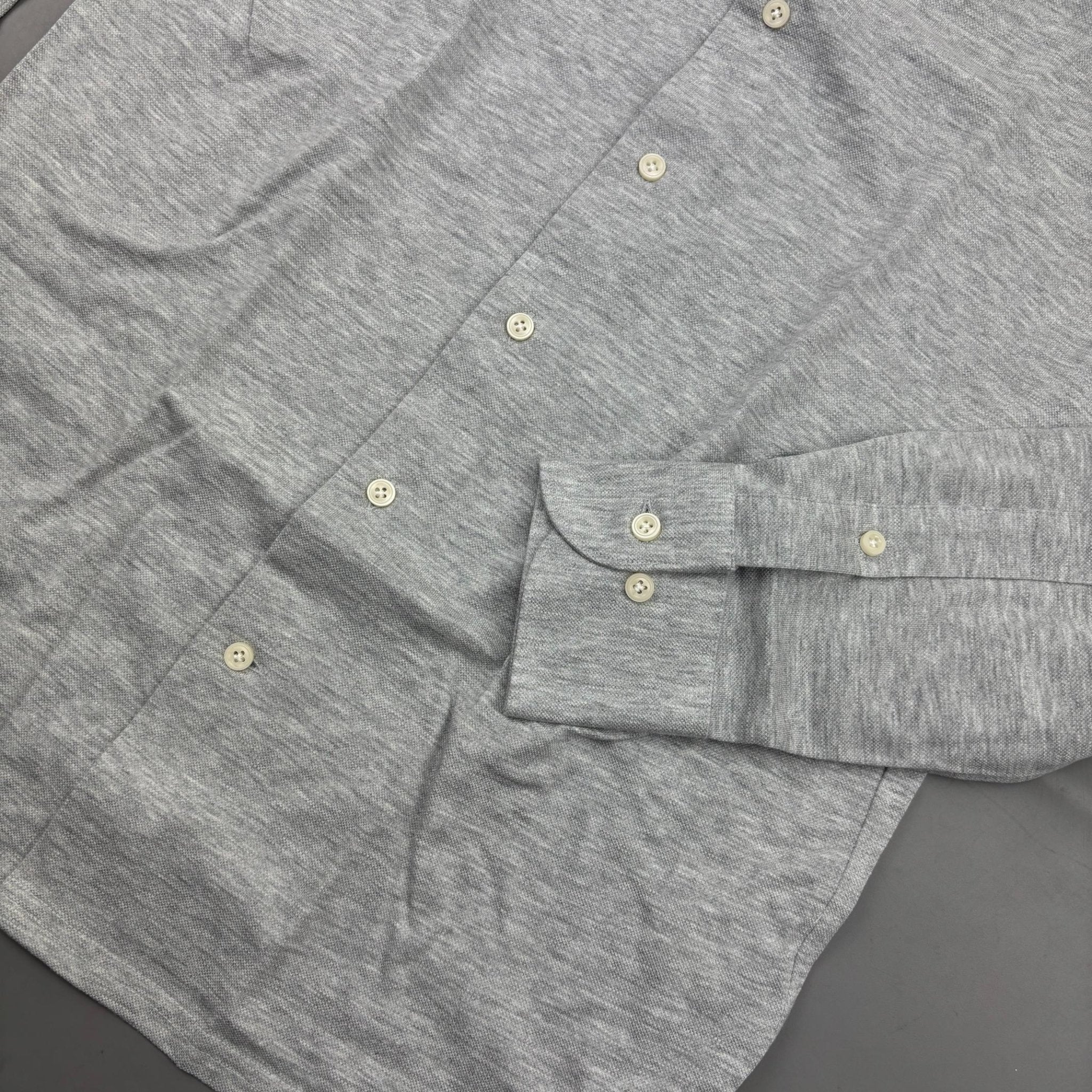 Grey Suitsupply Shirt - Men 38 - New With Tags - Revaleur