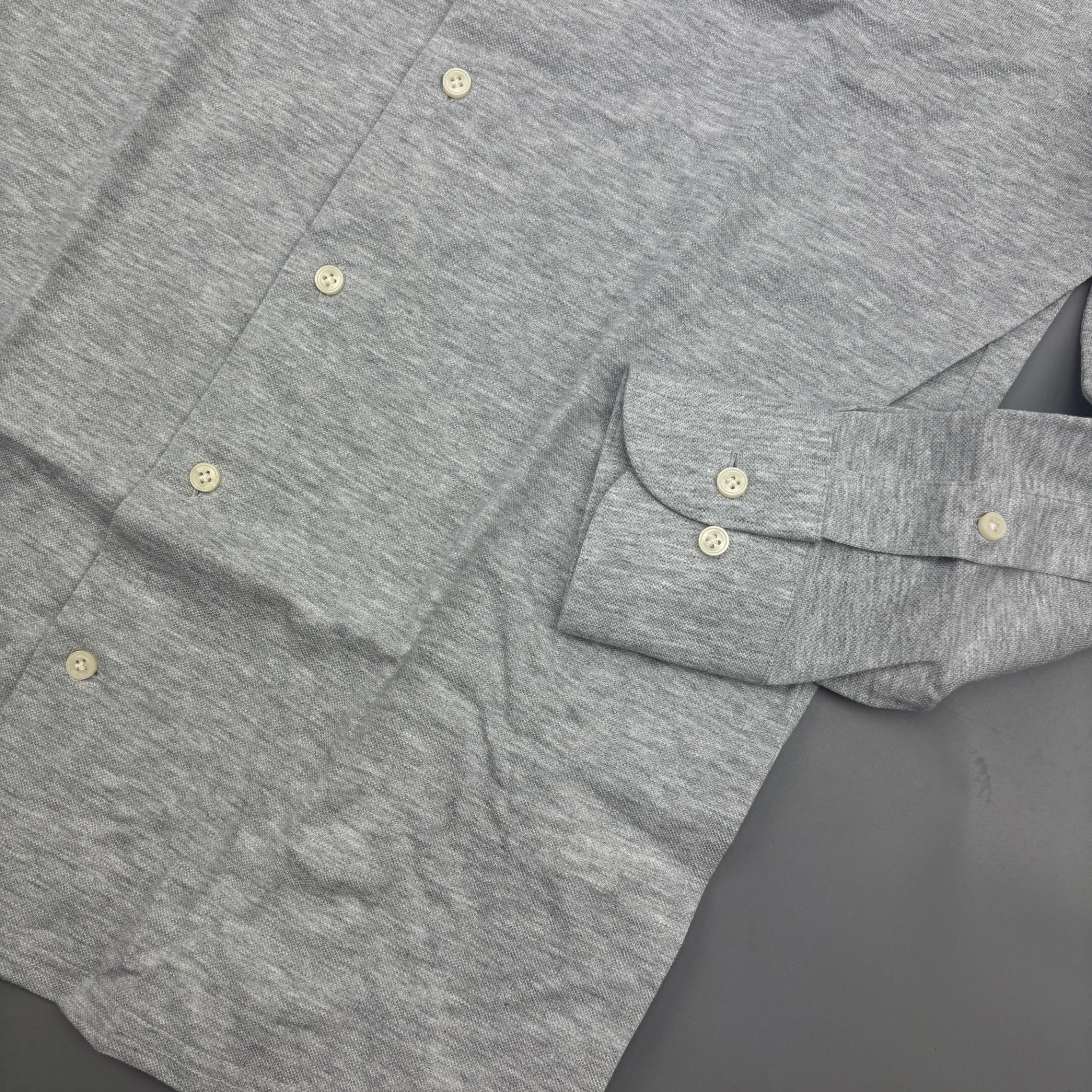 Grey Suitsupply Shirt - Men 38 - New With Tags - Revaleur