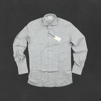 Grey Suitsupply Shirt - Men 38 - New With Tags - Revaleur