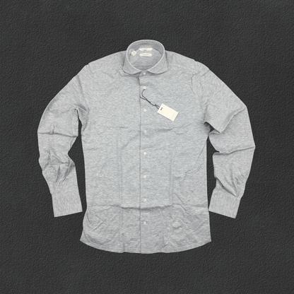 Grey Suitsupply Shirt - Men 38 - New With Tags - Revaleur