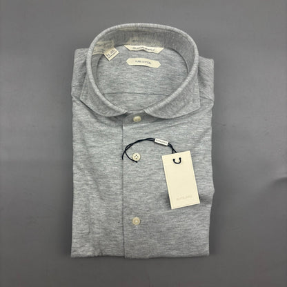 Grey Suitsupply Shirt - Men 38 - New With Tags - Revaleur