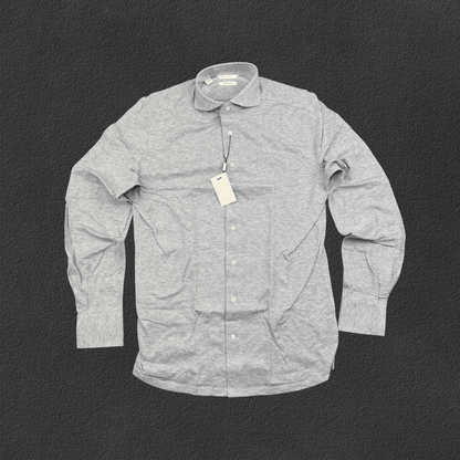 Grey Suitsupply Shirt - Men 38 - New With Tags - Revaleur