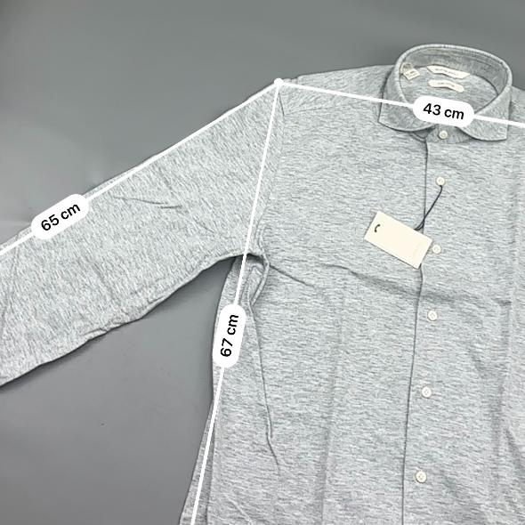 Grey Suitsupply Shirt - Men 40 - New With Tags - Revaleur
