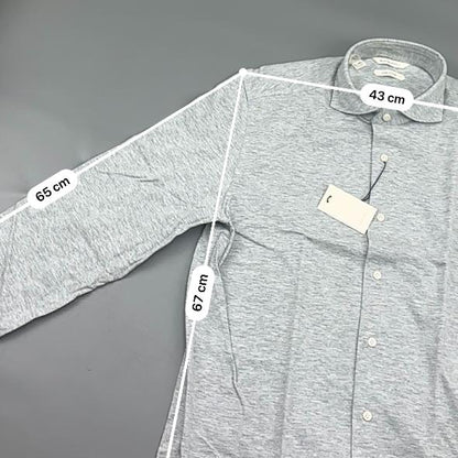 Grey Suitsupply Shirt - Men 40 - New With Tags - Revaleur