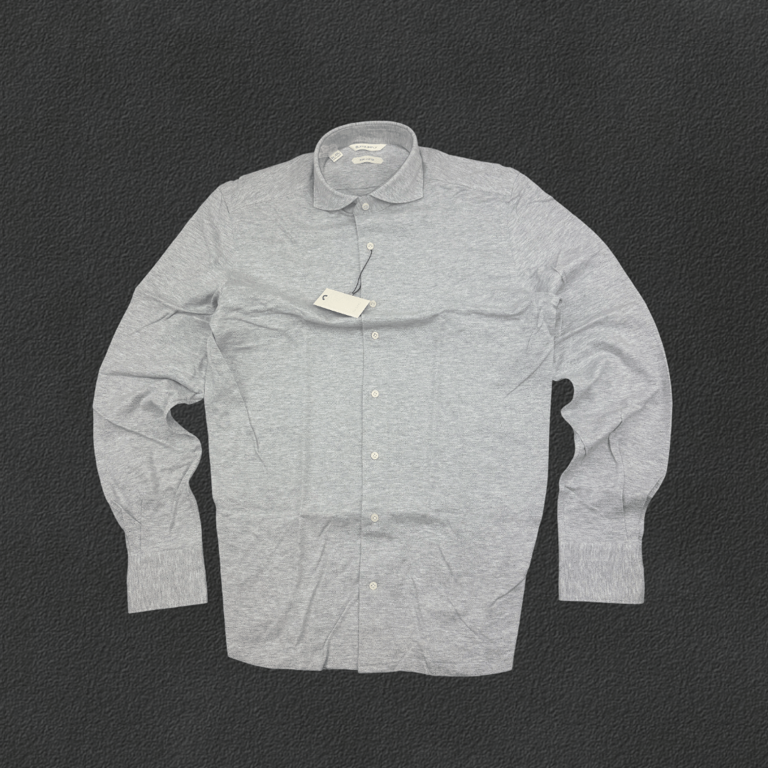 Grey Suitsupply Shirt - Men 40 - New With Tags - Revaleur