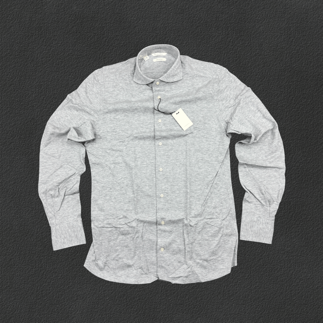 Grey Suitsupply Shirt - Men 40 - New With Tags - Revaleur