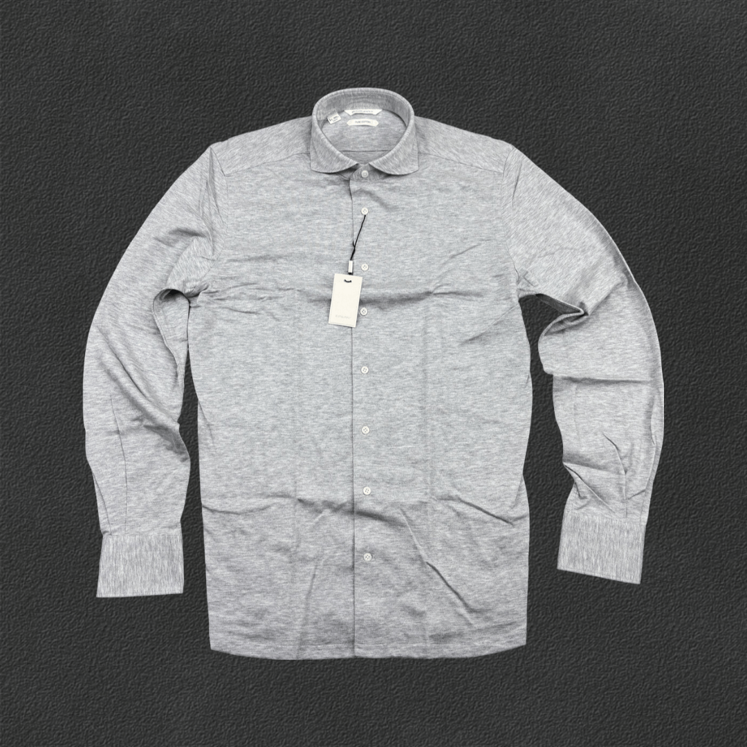 Grey Suitsupply Shirt - Men 40 - New With Tags - Revaleur