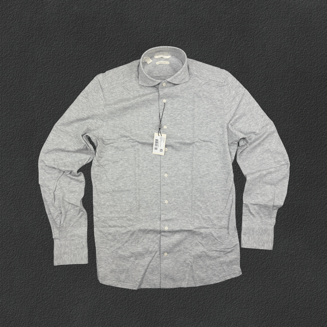 Grey Suitsupply Shirt - Men 40 - New With Tags - Revaleur