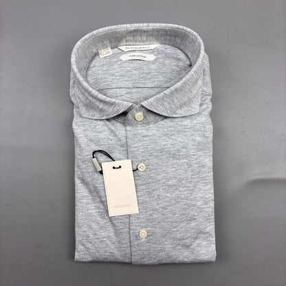 Grey Suitsupply Shirt - Men 42 - New With Tags - Revaleur