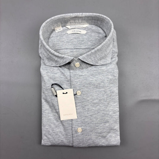 Grey Suitsupply Shirt - Men 42 - New With Tags - Revaleur