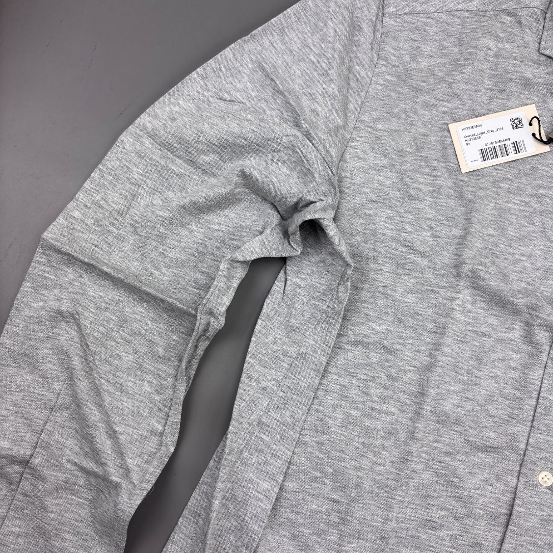 Grey Suitsupply Shirt - Men 42 - New With Tags - Revaleur