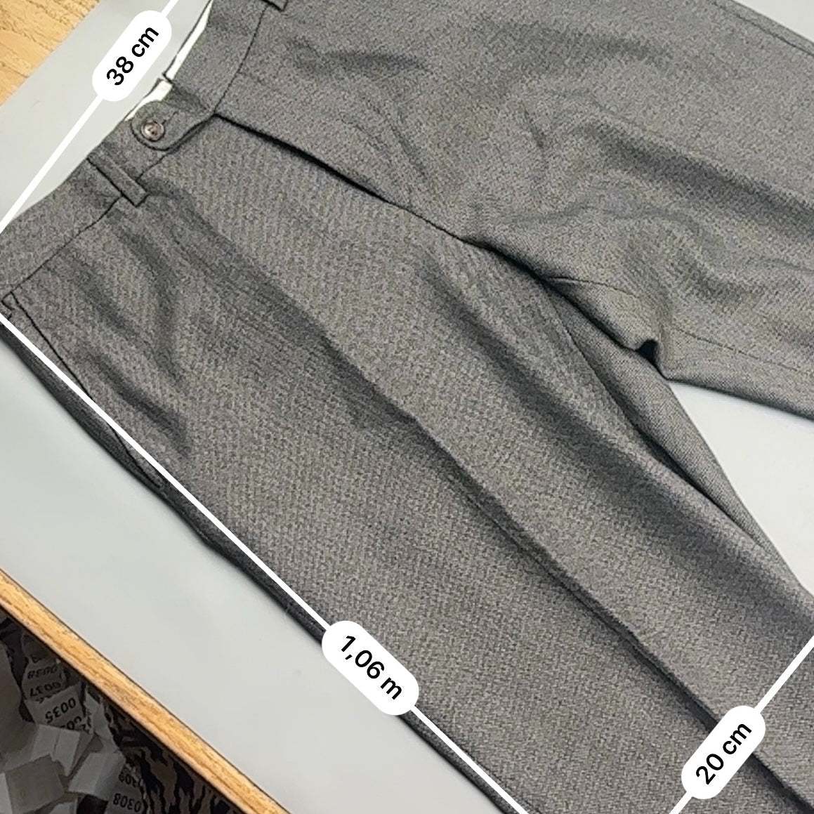 Grey Suitsupply Suit Pants - Men W32 - Very Good - Revaleur