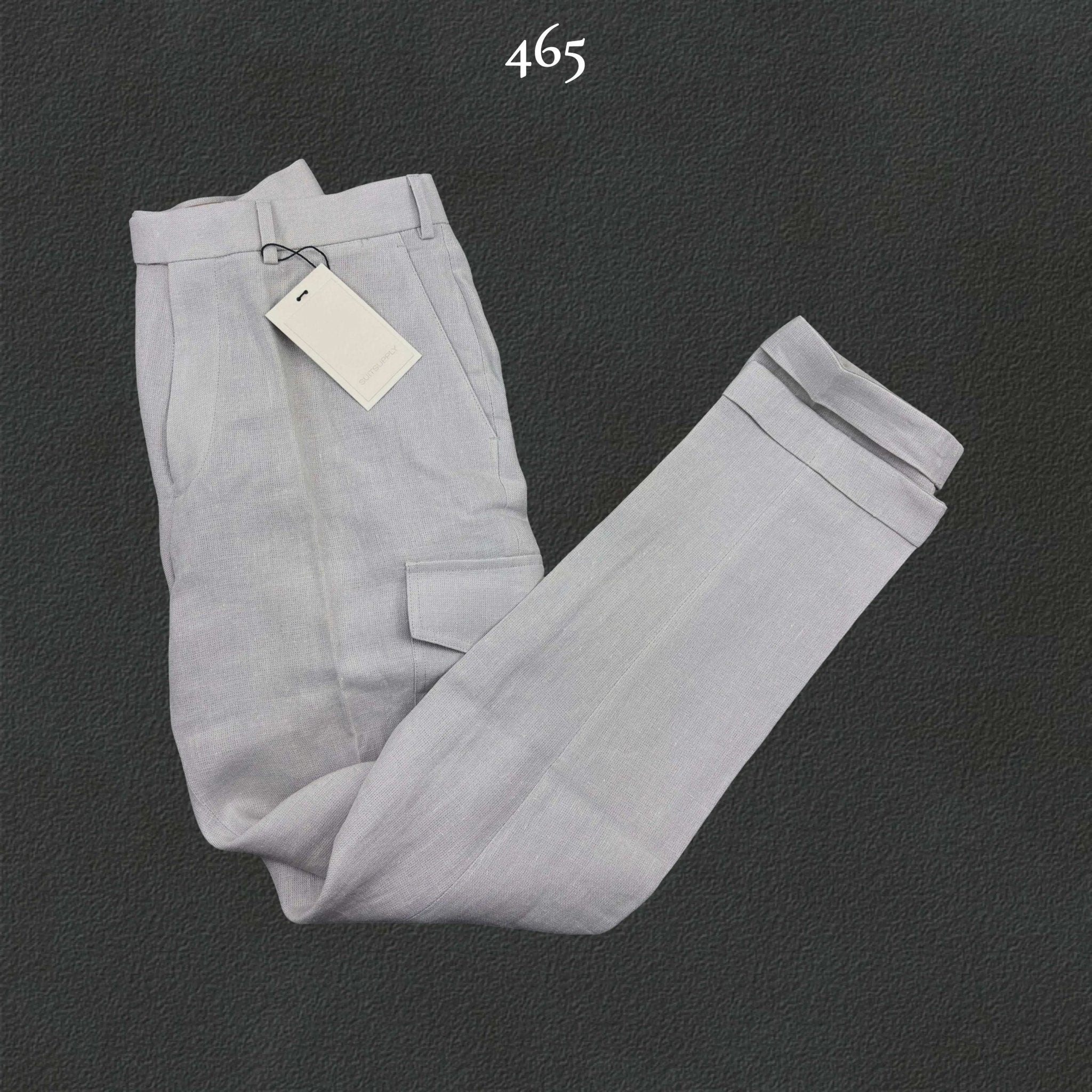 Grey Suitsupply Trousers - Men W30 - New With Tags - Revaleur