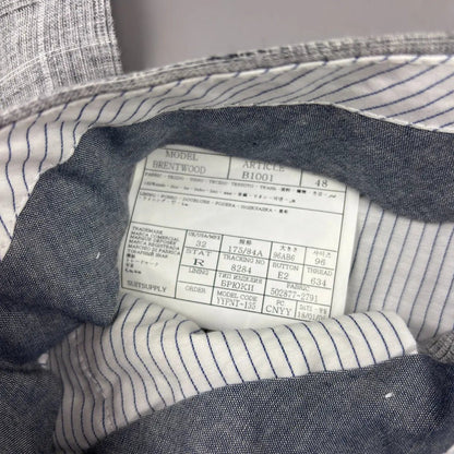 Grey Suitsupply Trousers - Men W32 - New - Revaleur