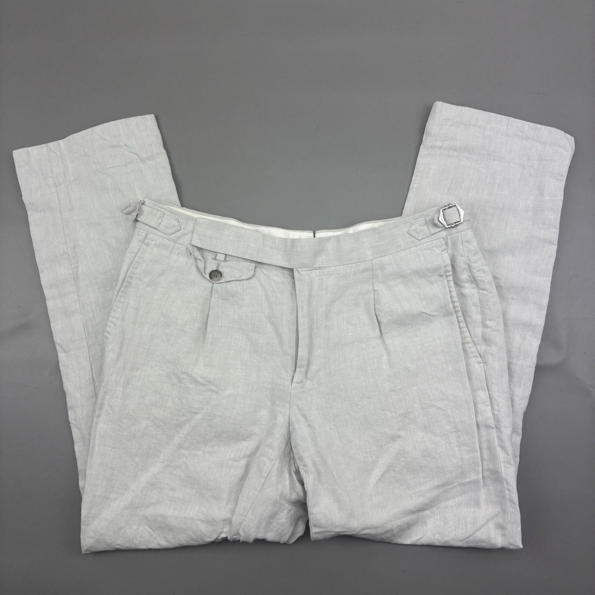 Grey Suitsupply Trousers - Men W32 - Very Good - Revaleur