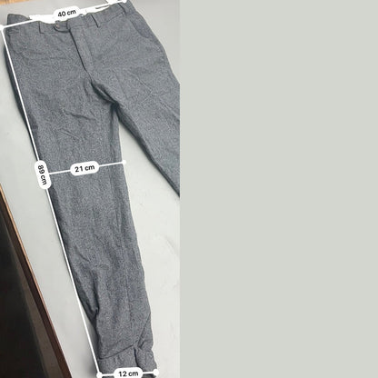 Grey Suitsupply Trousers - Men W34 - Very Good - Revaleur