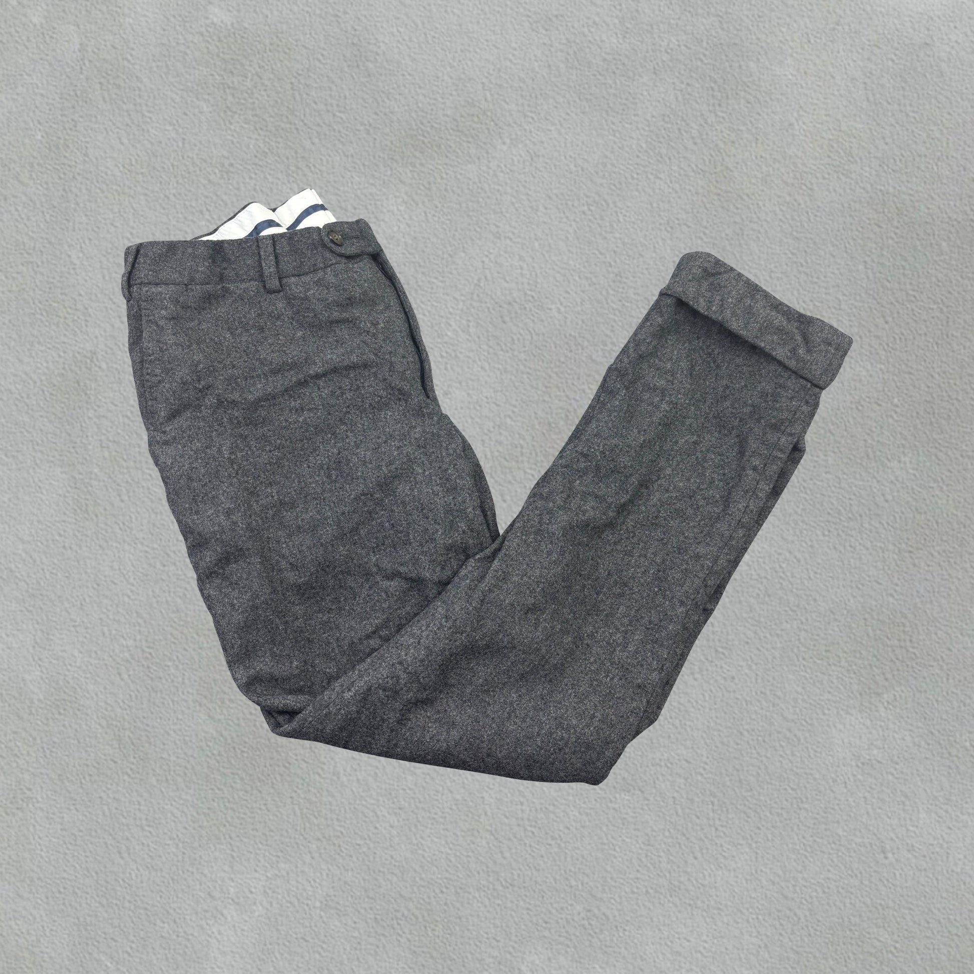 Grey Suitsupply Trousers - Men W34 - Very Good - Revaleur