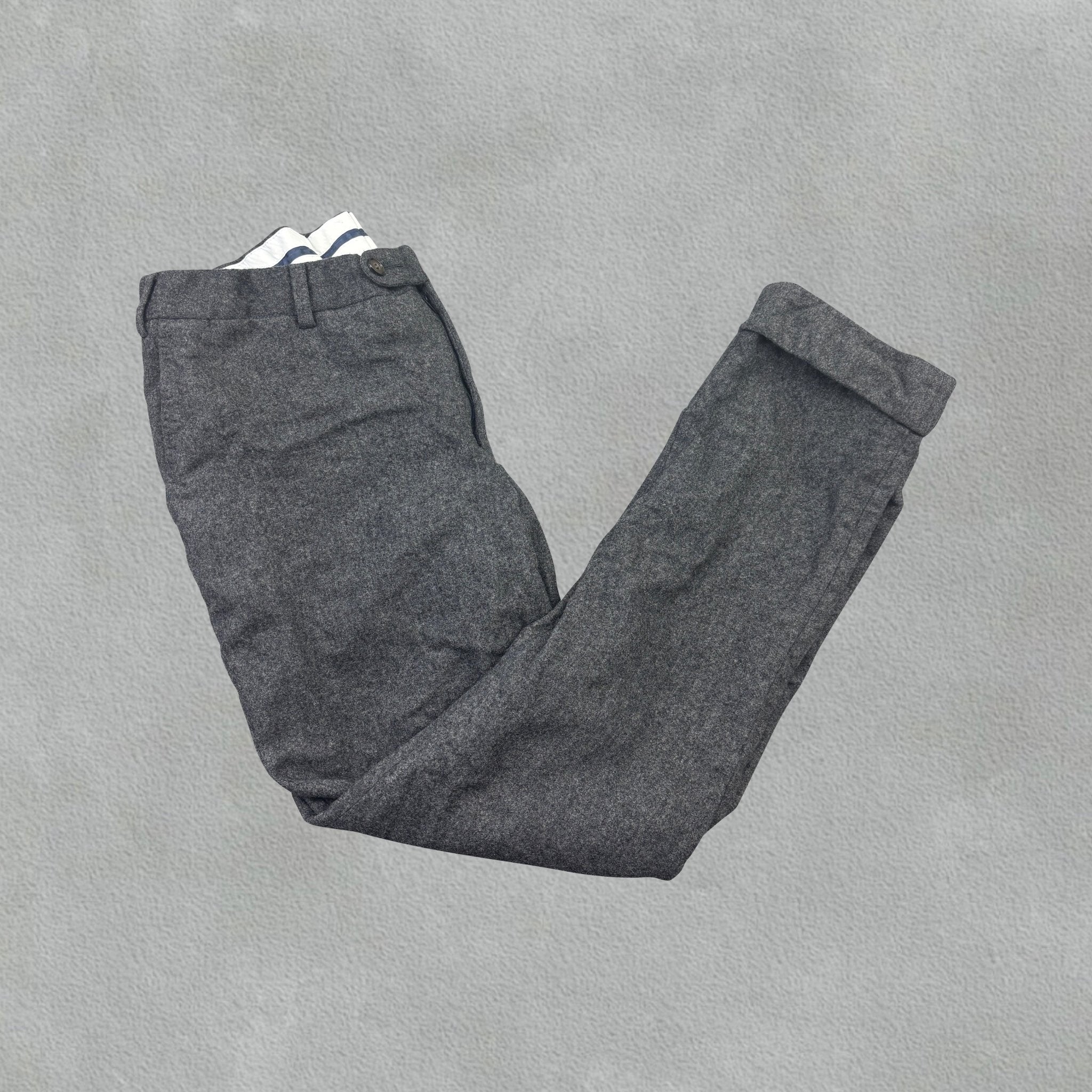 Grey Suitsupply Trousers - Men W34 - Very Good - Revaleur