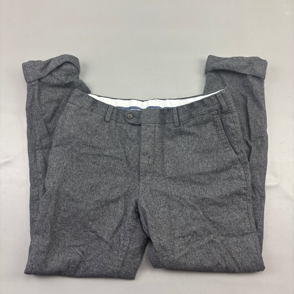Grey Suitsupply Trousers - Men W34 - Very Good - Revaleur