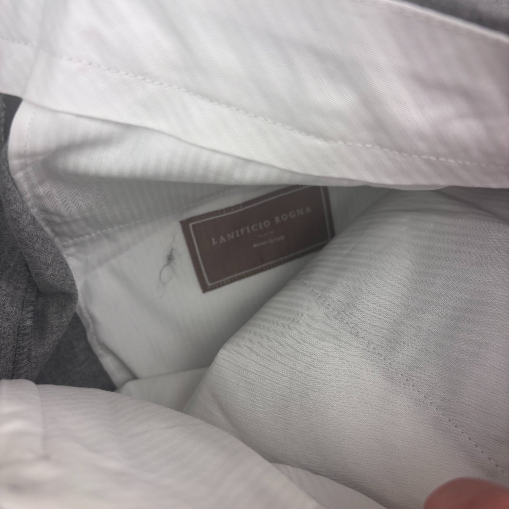 Grey Suitsupply Trousers - Men W36 - New With Tags - Revaleur