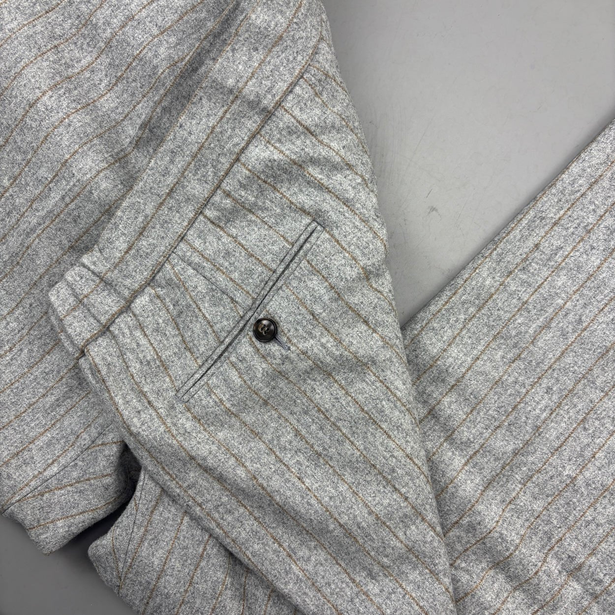 Grey Suitsupply Trousers - Men XL - New - Revaleur