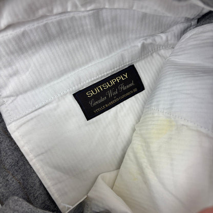 Grey Suitsupply Trousers - Men XL - New - Revaleur