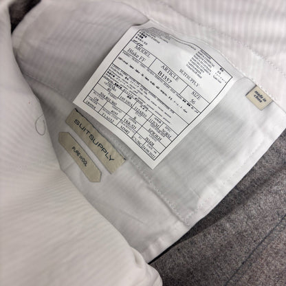 Grey Suitsupply Trousers - W40 - New With Tags - Revaleur