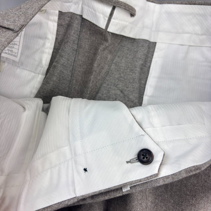 Grey Suitsupply Trousers - W40 - New With Tags - Revaleur