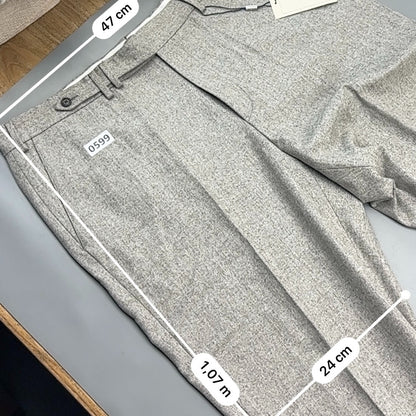 Grey Suitsupply Trousers - W40 - New With Tags - Revaleur