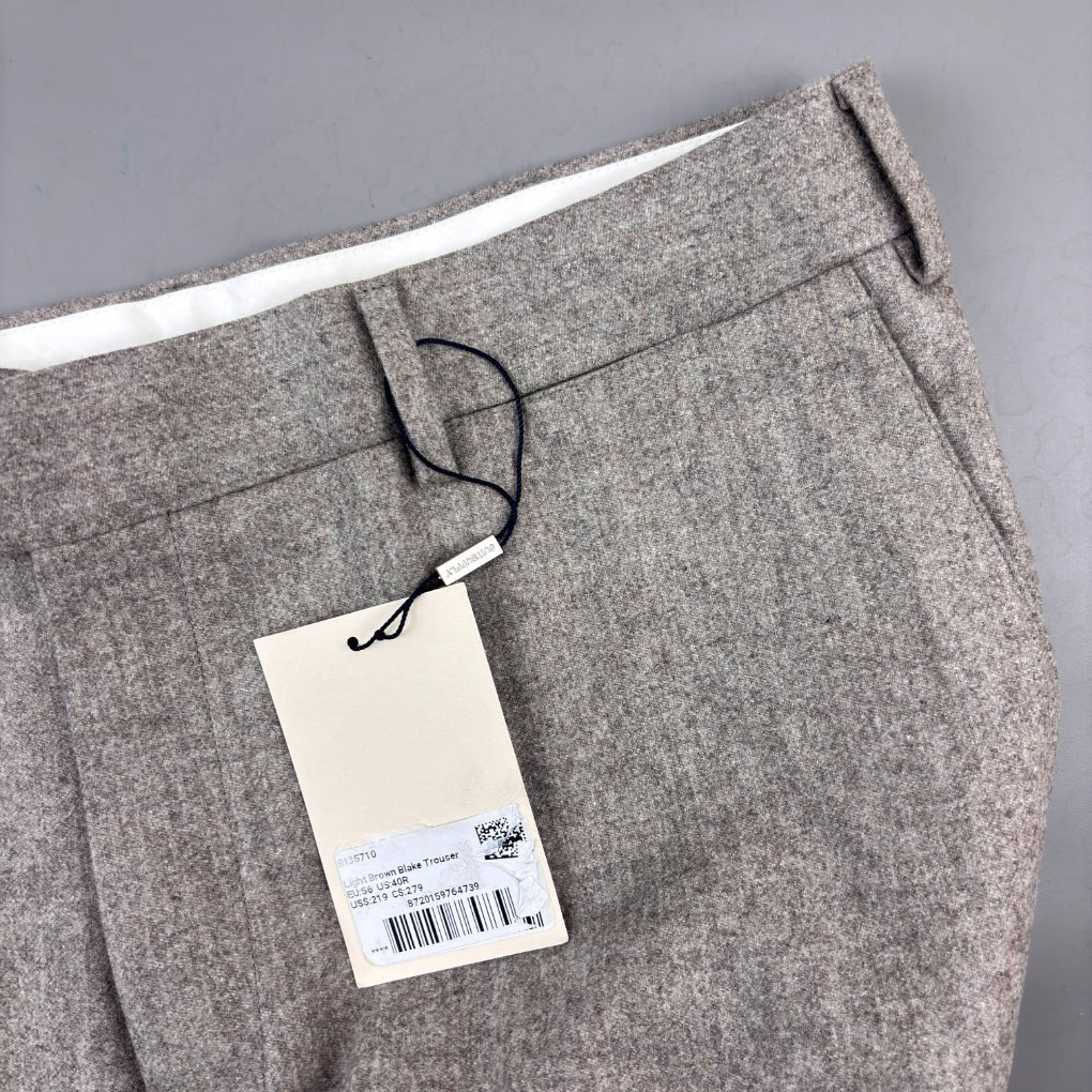 Grey Suitsupply Trousers - W40 - New With Tags - Revaleur