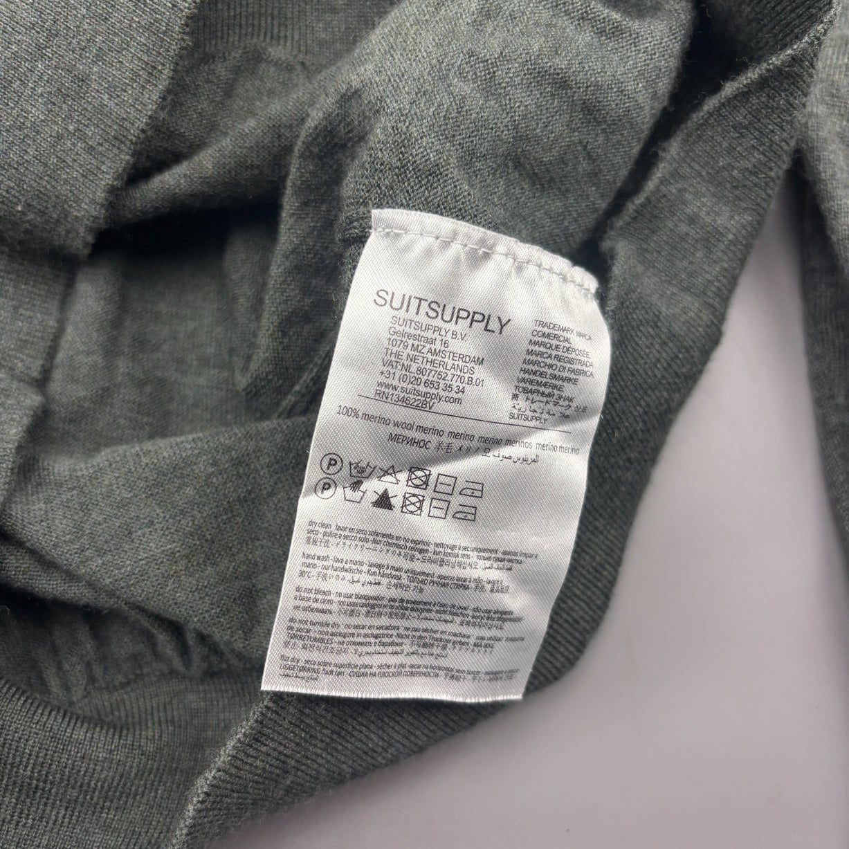 Grey Suitsupply Turtleneck - Men M - Very Good - Revaleur