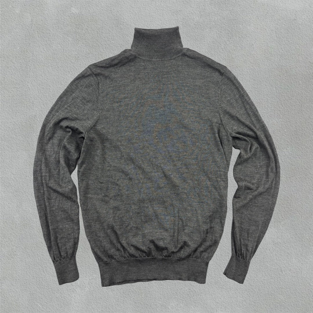 Grey Suitsupply Turtleneck - Men M - Very Good - Revaleur