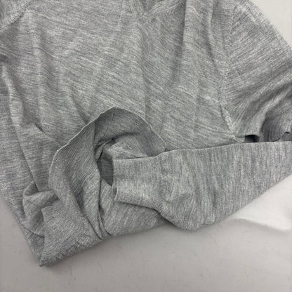 Grey Suitsupply V - neck Sweater - Men S - Very Good - Revaleur