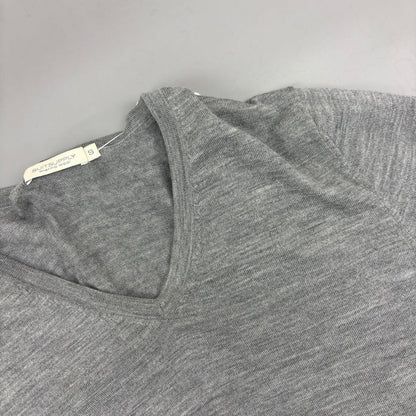 Grey Suitsupply V - neck Sweater - Men S - Very Good - Revaleur