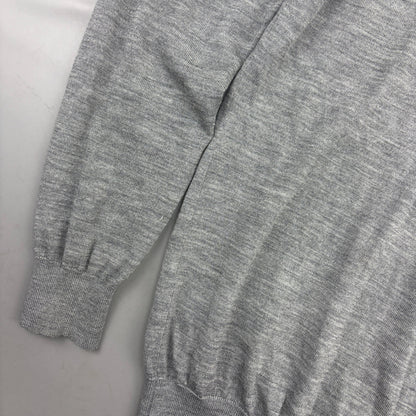 Grey Suitsupply V - neck Sweater - Men S - Very Good - Revaleur