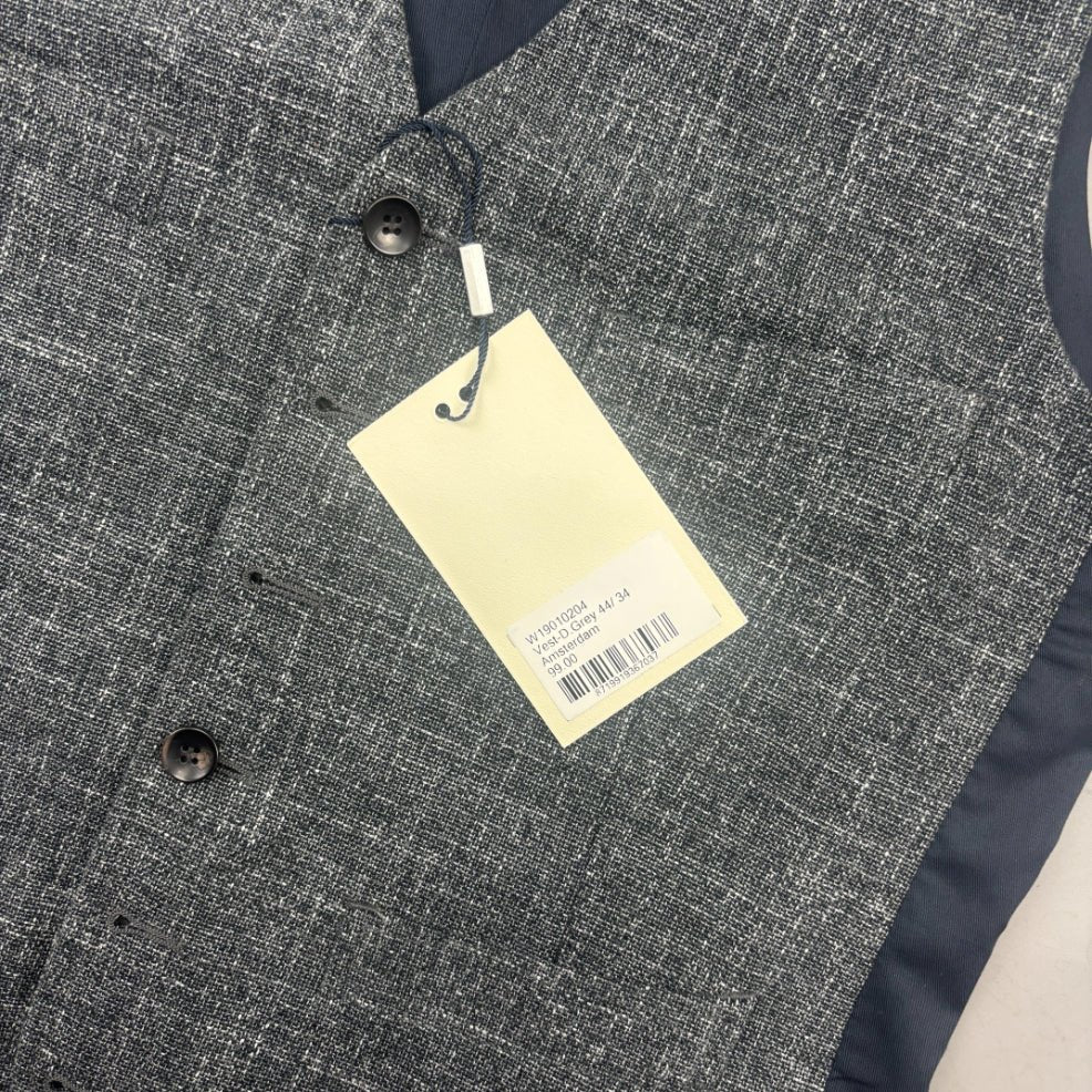 Grey Suitsupply Waistcoat (Gilet) - Men L - New With Tags - Revaleur