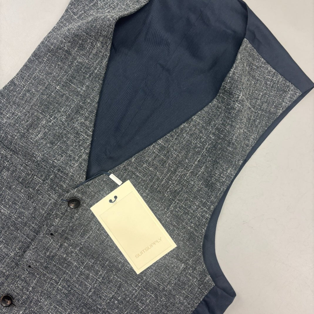Grey Suitsupply Waistcoat (Gilet) - Men L - New With Tags - Revaleur