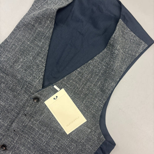 Grey Suitsupply Waistcoat (Gilet) - Men L - New With Tags - Revaleur